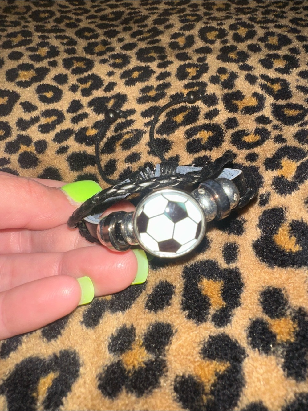 Soccer bracelet